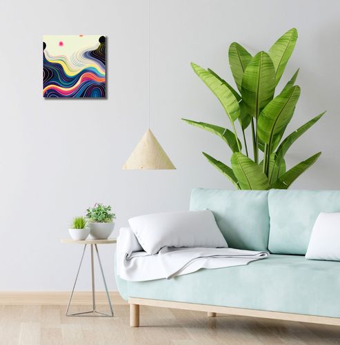 Obraz 30x30cm Kontur Profilowego na Arena.pl