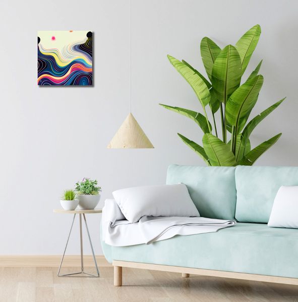 Obraz 30x30cm Kontur Profilowego zdjęcie 2