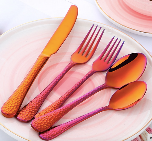 Sztućce - NEW DESIGN -4 Szt -  COLOR - HIT na Arena.pl