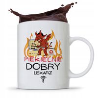 Kubek Dla Doktora Piekielnie Dobry Lekarz Z Nadrukiem Ze Zdjęciem