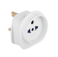 ZLA0573 Zlacze AC wtyk UK- gn. uniwersal