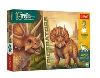 puzzle 100 inspired by dino world triceratop 16580