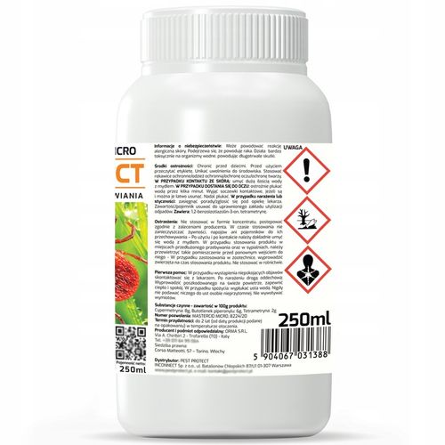 OPRYSK ŚRODEK PREPARAT NA KLESZCZE DO OGRODU MOCNY KONCENTRAT + GRATIS na Arena.pl