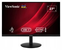 Monitor ViewSonic 27" VG2709U-2K IPS QHD 100Hz HDMI 2xUSB-A USB-B RJ-45