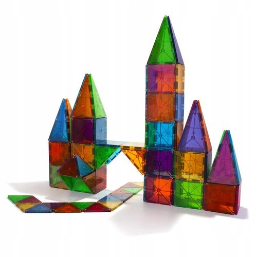 Klocki Magnetyczne 100 elementów Magna-Tiles na Arena.pl