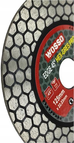 Tarcza DIAMENTOWA 125 do CIECIA pod katem 45 stopni gresu PERFECT Gres na Arena.pl