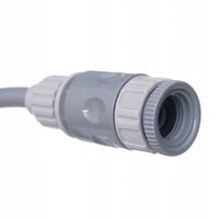 WĄŻ OGRODOWY AUTOMATYCZNY 10m+1m +końcówki ZWIJACZ BĘBEN NA ŚCIANĘ 3/4 CALA