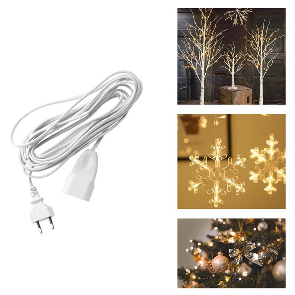 Przedłużacz 3m 230V Kabel pojedynczy Płaski zdjęcie 3