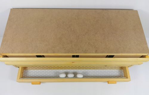 Gniazda dla kur niosek 4 miejsca z szufladą + MATY na Arena.pl