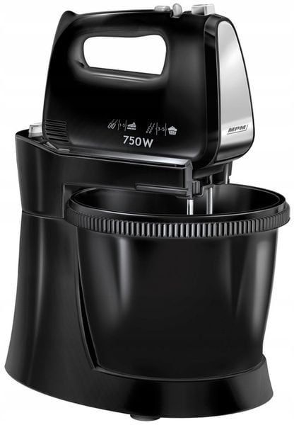 Mikser z misą MPM MMR-20Z/C 750W 5 prędkości Funkcja Turbo Obrotowa misa 3l zdjęcie 1