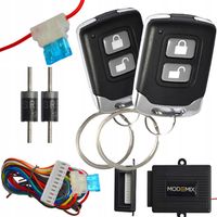 Sterownik do Centralnego Zamka Uniwersalny Zestaw Dwa Piloty Daleki Zasięg