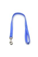 A-473 pejcz, krótka smycz dla psa taśma 25mm/80cm Kolor - Błękitny