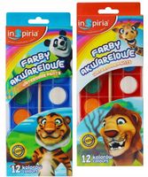 farby akwarelowe 12szt inspiria 3236