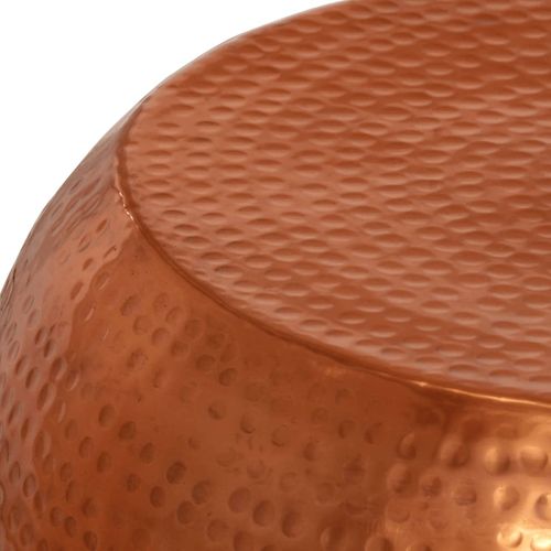 Stolik kawowy w kolorze mosiądzu, Ø55x28 cm, aluminium na Arena.pl