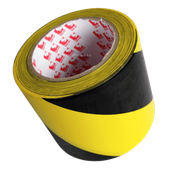 TAŚMA 2724 100mm/33m ŻÓŁTO-CZARNA, ZNAKUJĄCA BHP SAMOPRZYLEPNA, SCAPA