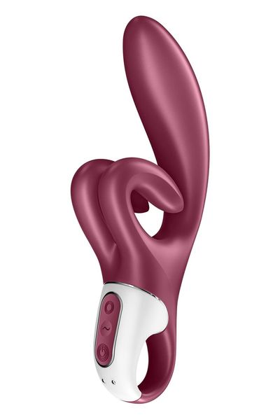 Wibrator Króliczek Satisfyer Touch Me Bordowy zdjęcie 2