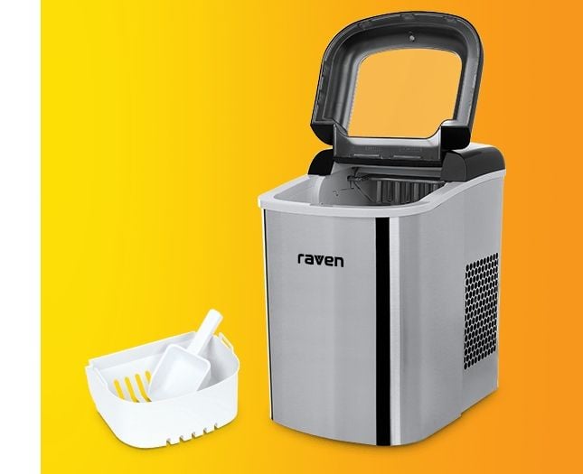 Kostkarka do lodu maszyna do kostek lodu RAVEN EKDL001 zdjęcie 3