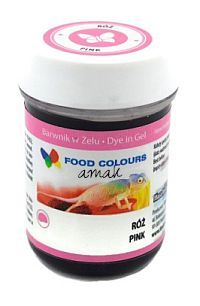 BARWNIK SPOŻYWCZY W ŻELU - 35g - RÓŻOWY na Arena.pl