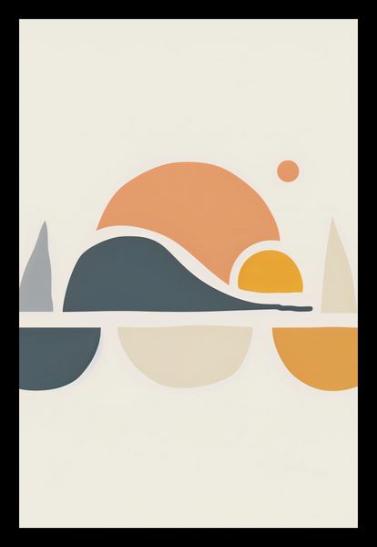 Plakat 40x60cm Pagórki Wyniosłości zdjęcie 2