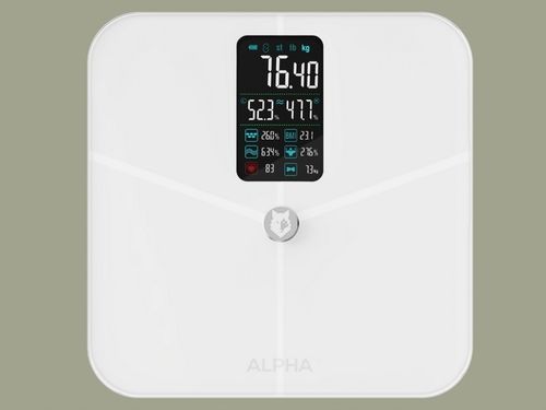 Waga Łazienkowa Elektroniczna Sportowa Alpha - Aplikacja Po Polsku na Arena.pl