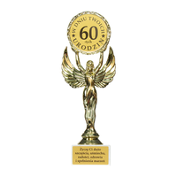 statuetka victoria 'w dniu twoich 60-tych urodzin'