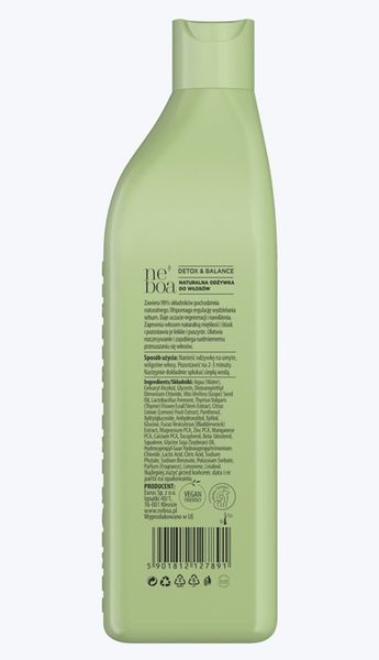 NEBOA Odżywka do włosów Detox & Hydration 300ml zdjęcie 2