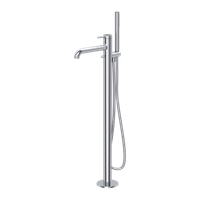 Delta Pi bateria wannowa wolnostojąca, chrom