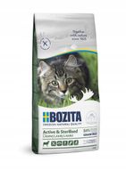 Sucha karma Bozita Active & Sterilised bez zbóż z jagnięciną 2kg