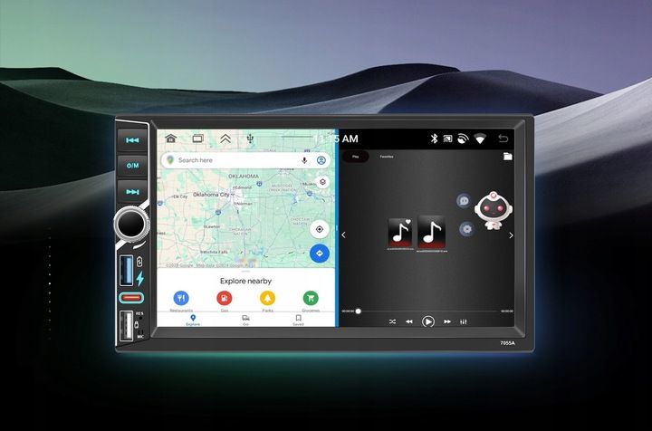 RADIO SAMOCHODOWE 2 DIN 4GB RAM ANDROID AUTO CARPLAY ANDROID 15 RDS zdjęcie 13