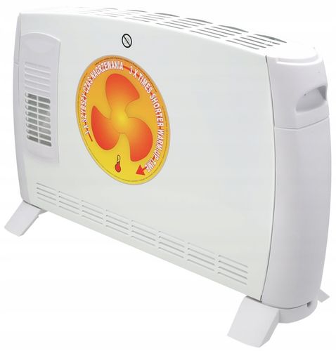 Grzejnik elektryczny Konwektorowy Energooszczędny 2000W DESCON Mocny Nawiew na Arena.pl