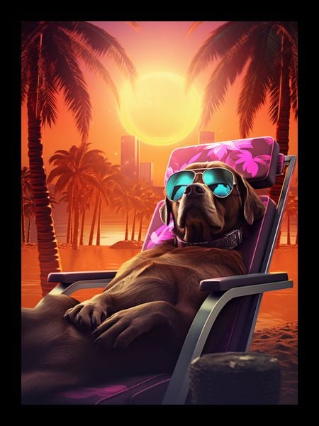 Plakat 13x18cm Lato w Stylu zdjęcie 2