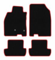 Dywaniki welurowe CARLUX-RED do Renault Megane III 2008-2015