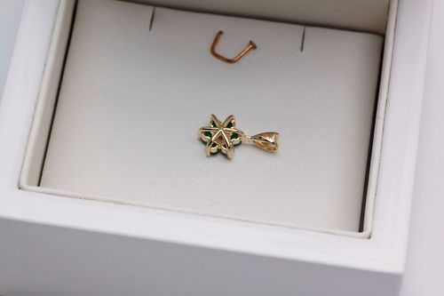 Złoty wisiorek WZD0954 - Diament na Arena.pl