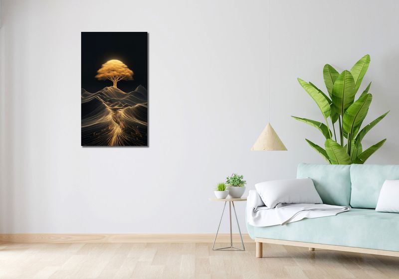 Obraz 50x90cm Drzewo Energii zdjęcie 2