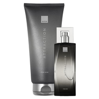 Avon Attraction Zestaw Męski [Perfumy + Żel]