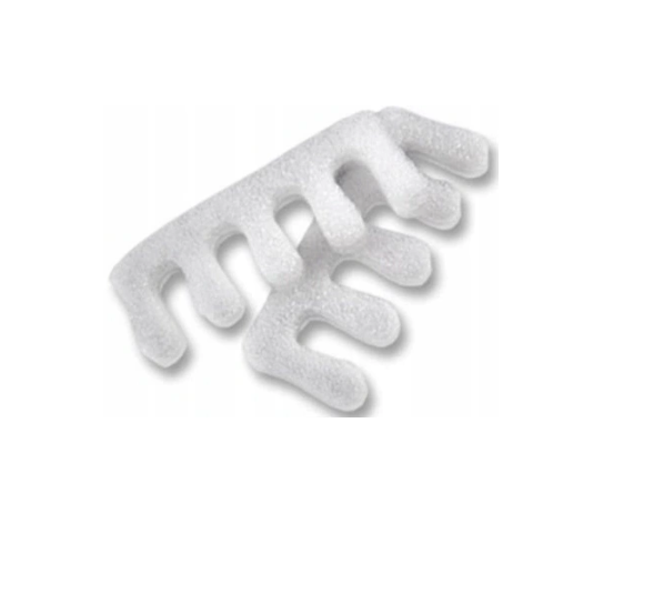 Separatory do pedicure białe piankowe 20 sztuk zdjęcie 1