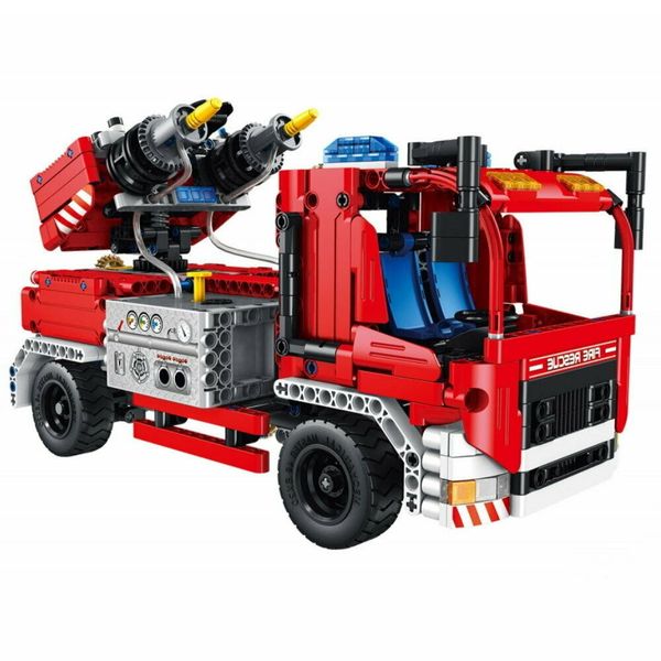 KLOCKI TECHNIC 2w1 WÓZ STRAŻACKI 1288 el. WODA zdjęcie 3