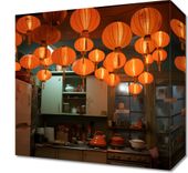 Obraz 30x30cm W Blasku Lampionów