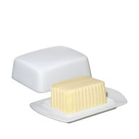 Maselniczka CILIO porcelana 19 x 13 x 5,5 cm biała