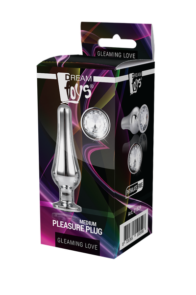 Gleaming Love Silver Pleasure Plug M zdjęcie 10
