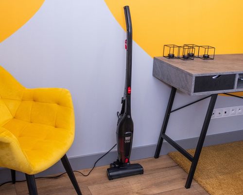 ODKURZACZ PIONOWY BEZWORKOWY Z TURBOSZCZOTKĄ + HEPA 950W CYKLONOWY na Arena.pl