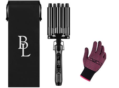 Falownica do włosów CERAMICZNA 5 WAŁKÓW BŁYSKAWICZNE NAGRZEWANIE LCD 120W na Arena.pl