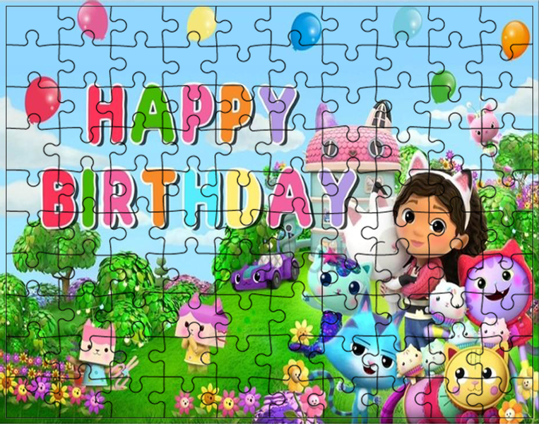 Puzzle Koci Domek Gabi zdjęcie 1