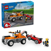 LEGO City Samochód pomocy drogowej i naprawa sportowego auta 60435