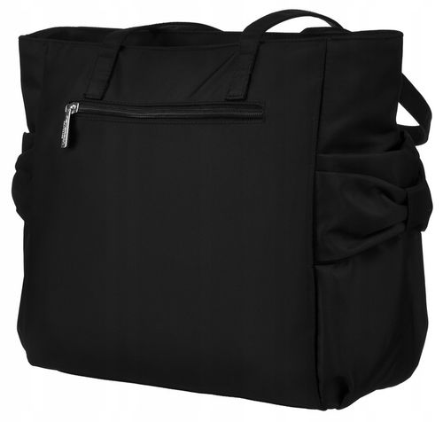 Torba shopper bag torebka damska pojemna na ramię miejska czarna PETERSON na Arena.pl
