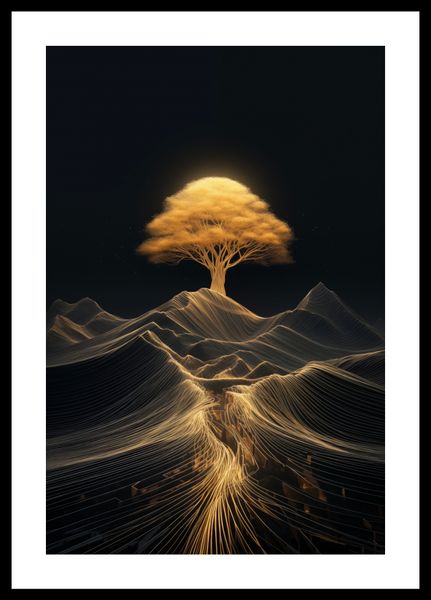 Plakat 30x45cm Drzewo Energii zdjęcie 3