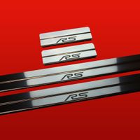 Listwa progowa FORD FIESTA MK7 RS Stal nierdzewna 304 połysk 4szt