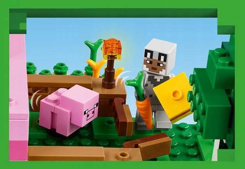 21268 - lego minecraft - dom prosiaczka na Arena.pl