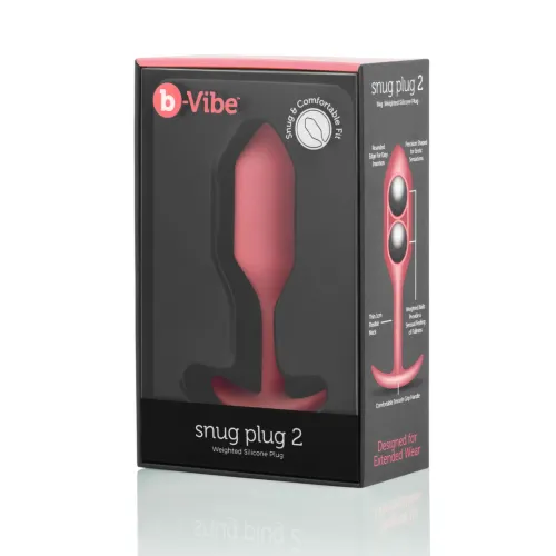 b-vibe snug plug 2 coral silikonowy model anatomiczny 111,5g na Arena.pl