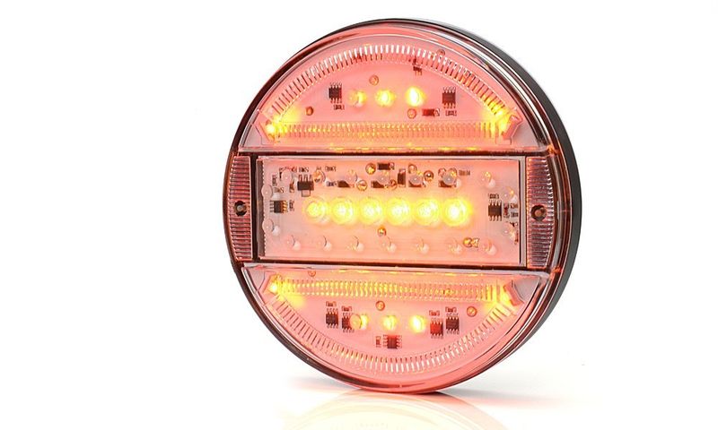 Lampa LED zespolona tylna 3-funkcyjna SLIM (743) zdjęcie 2